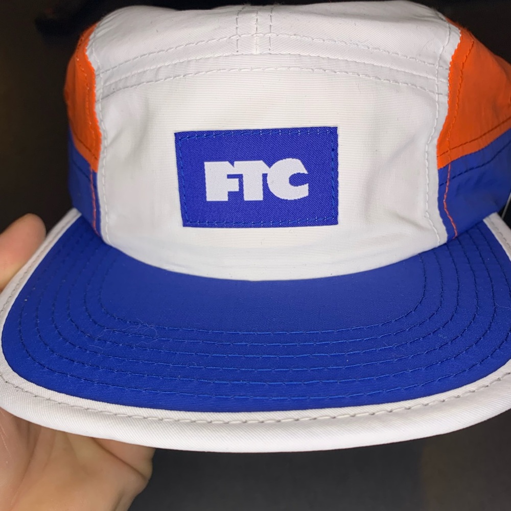FTC 5 Panel Strapback Hat deadstock new w/tags